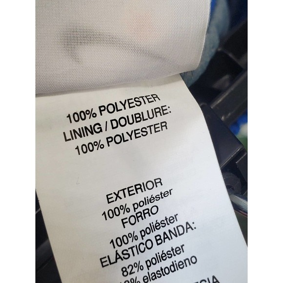 Nike Men's Blue 100% Polyester Pull On Swim Trunk Logo Print Shorts Size 4XL - Picture 7 of 14